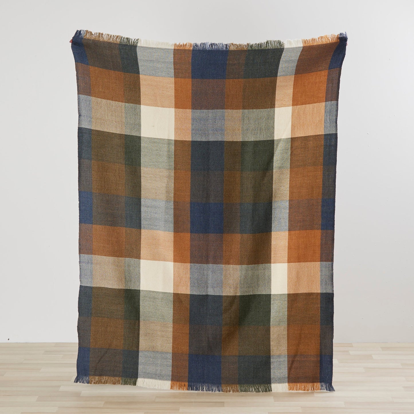 Mack Check Throw - Blue/Multi