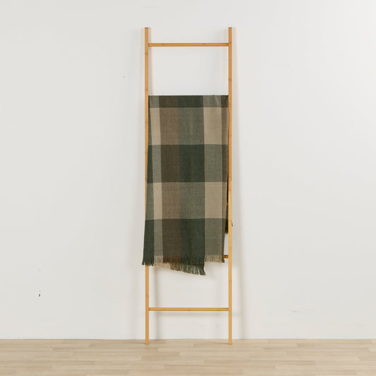 Mack Check Throw - Green/Brown