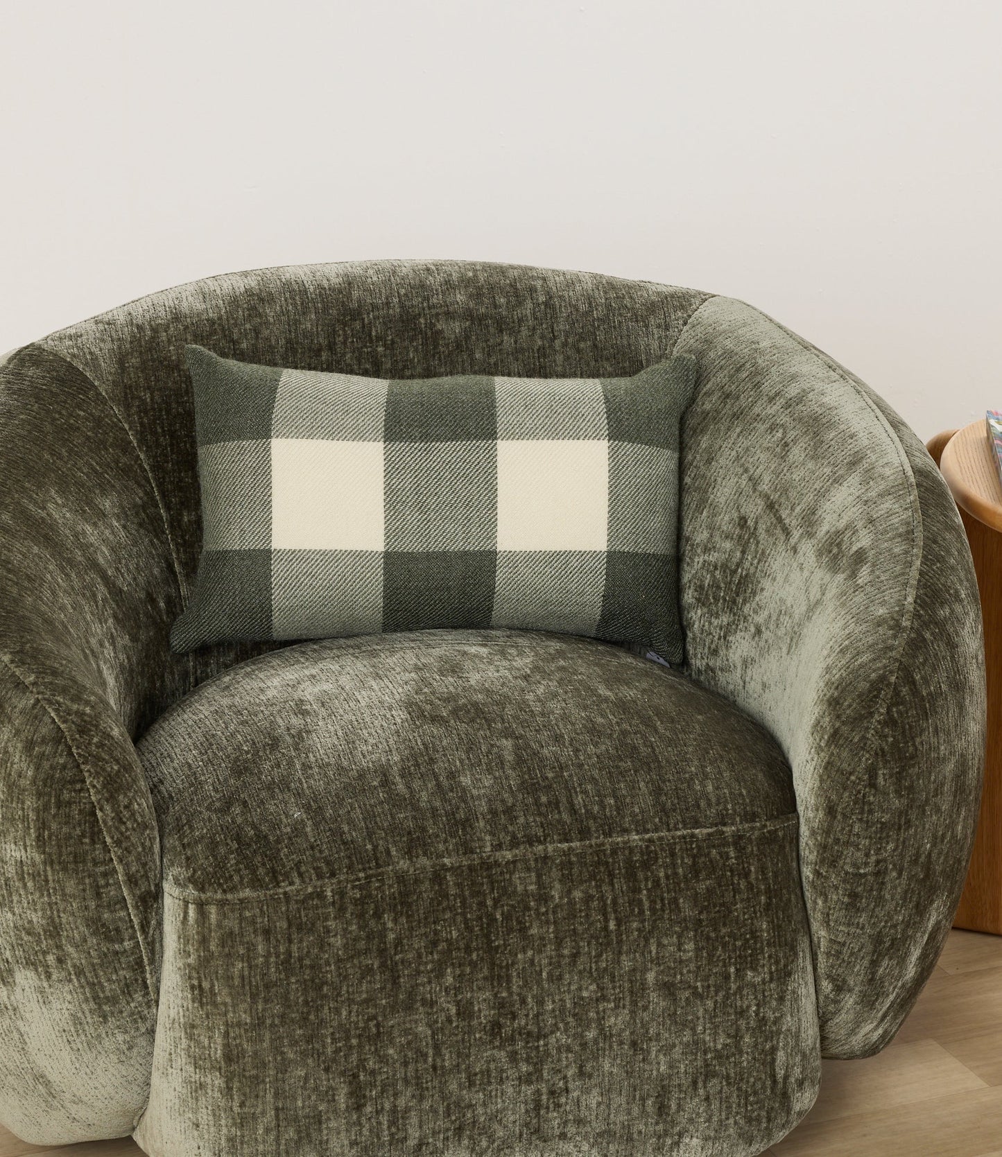 Alfie Cushion - 30x50cm - Evergreen