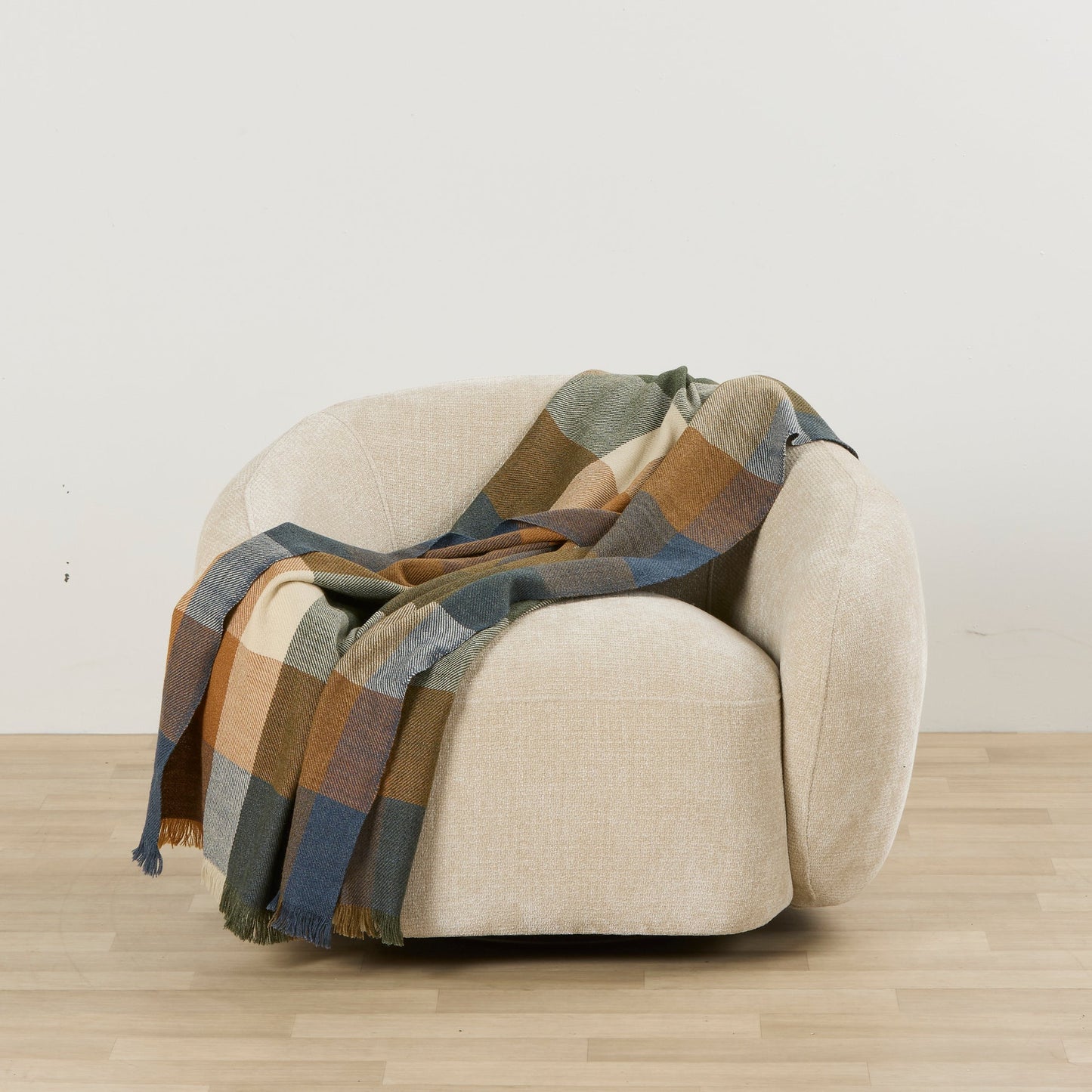 Mack Check Throw - Blue/Multi