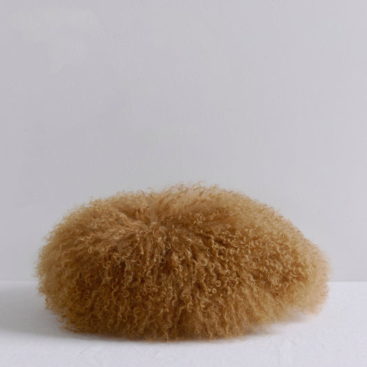 Lambie Dome Cushion - 40cm- Rust