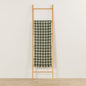 Houndstooth Throw - Green/Sage